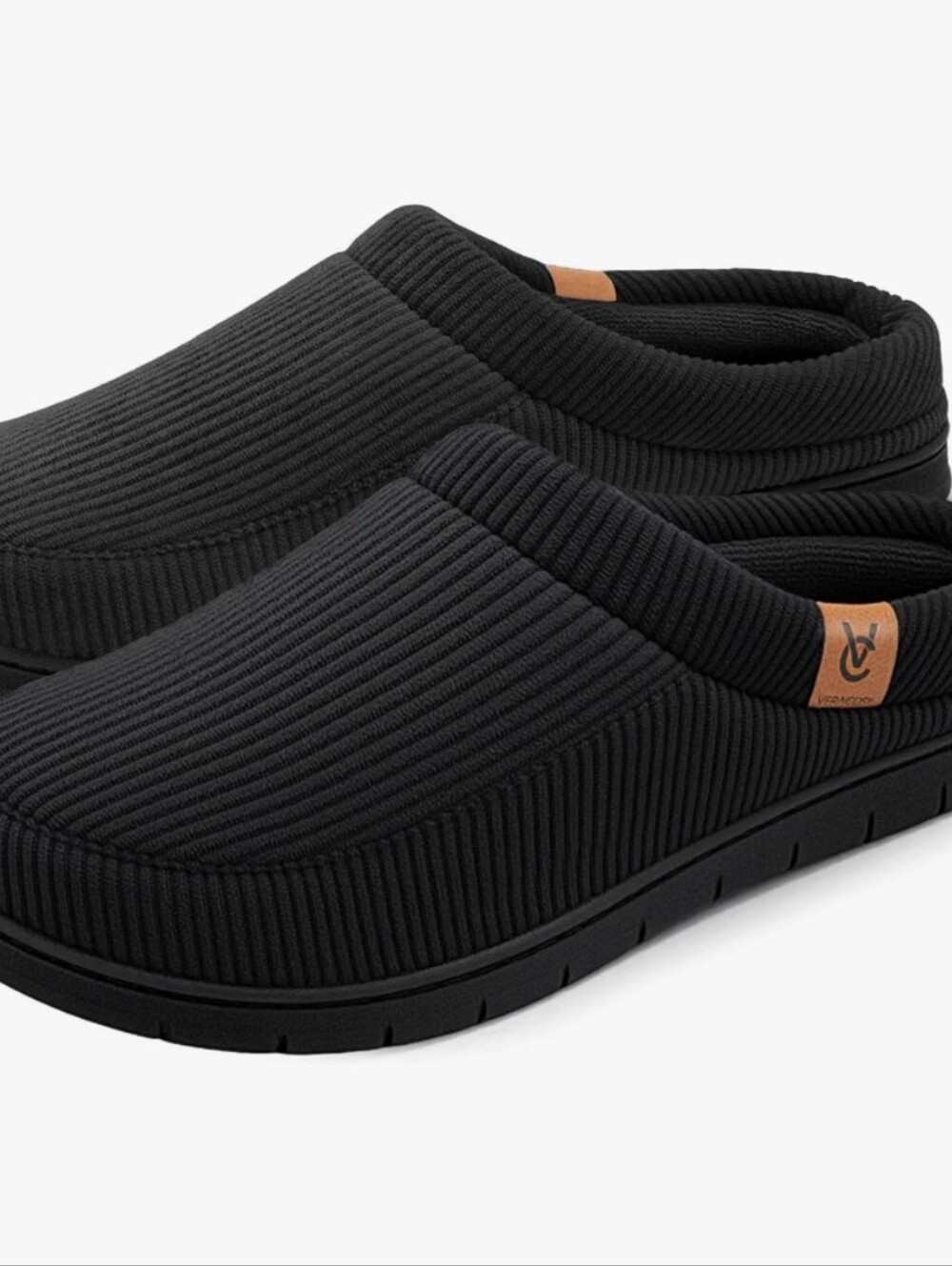 Men's Memory Foam Slippers Comfy Durable Moccasin House Shoes